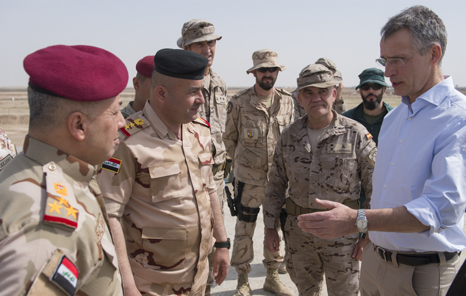 NATO Secretary-General Jens Stoltenberg visits Iraq, file photo. - Sputnik International, 1920, 07.09.2021