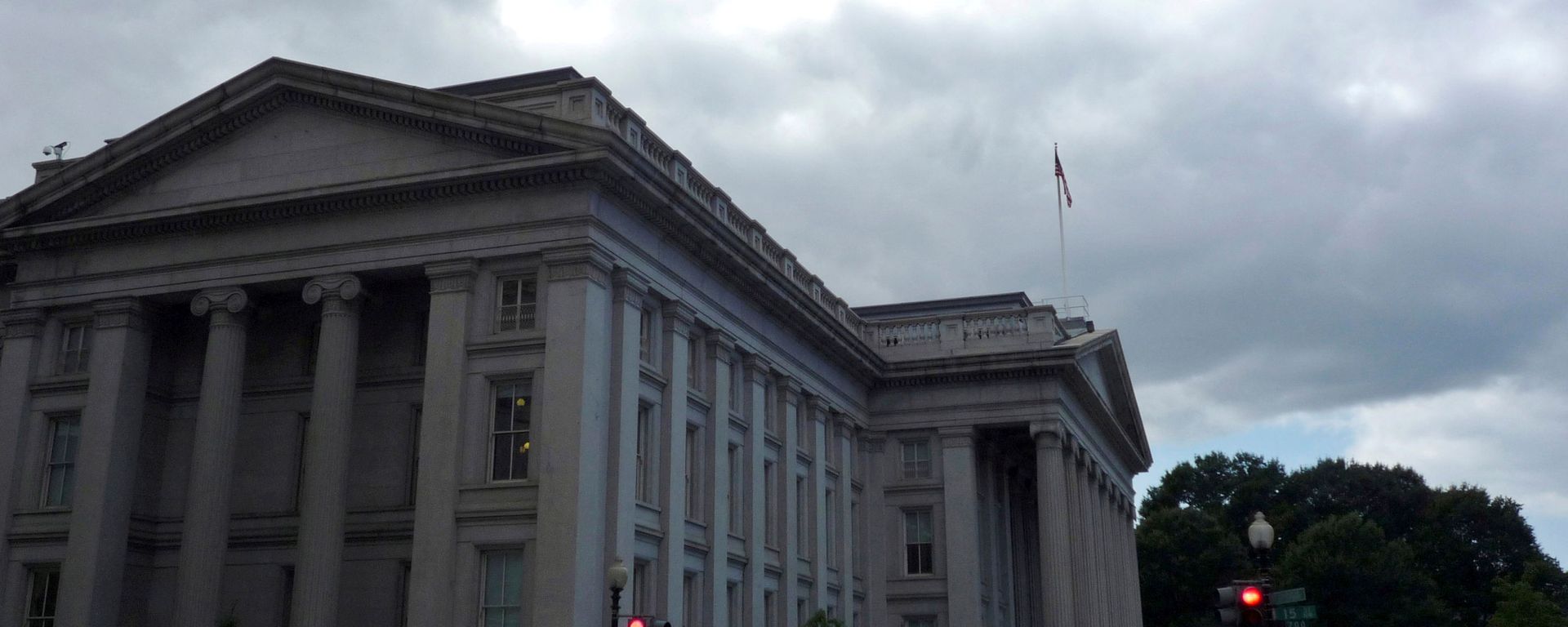 The U.S. Treasury building is seen in Washington, September 29, 2008.  - Sputnik International, 1920, 28.07.2021