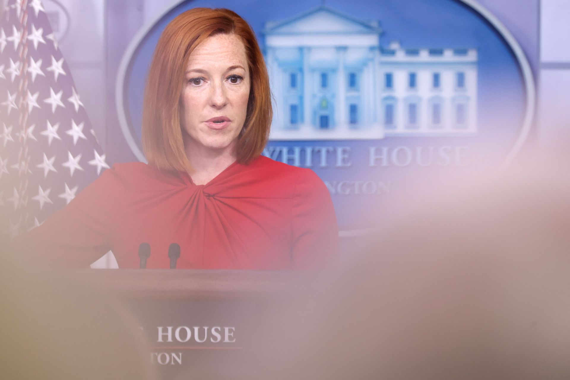 White House Press Secretary Jen Psaki holds the daily press briefing at the White House in Washington, U.S. July 19, 2021. - Sputnik International, 1920, 07.09.2021