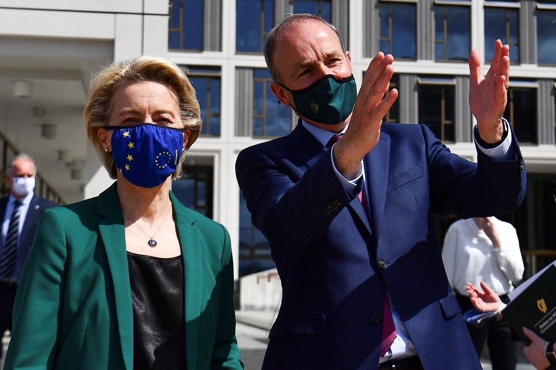 Ireland's Taoiseach Martin meets with EU Commission President von der Leyen in Dublin - Sputnik International, 1920, 05.11.2021