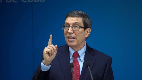Cuba's Foreign Minister Bruno Rodriguez Parilla speaks during a news conference in Havana, Cuba, July 13, 2021. - Sputnik International