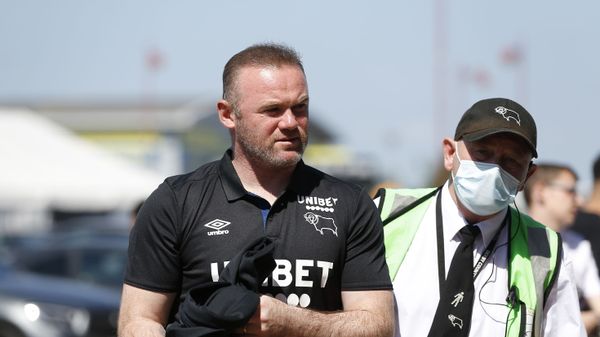 Pre Season Friendly - Derby County v Manchester United - Pride Park, Derby, Britain - July 18, 2021 Derby County manager Wayne Rooney arrives for the match  - Sputnik International