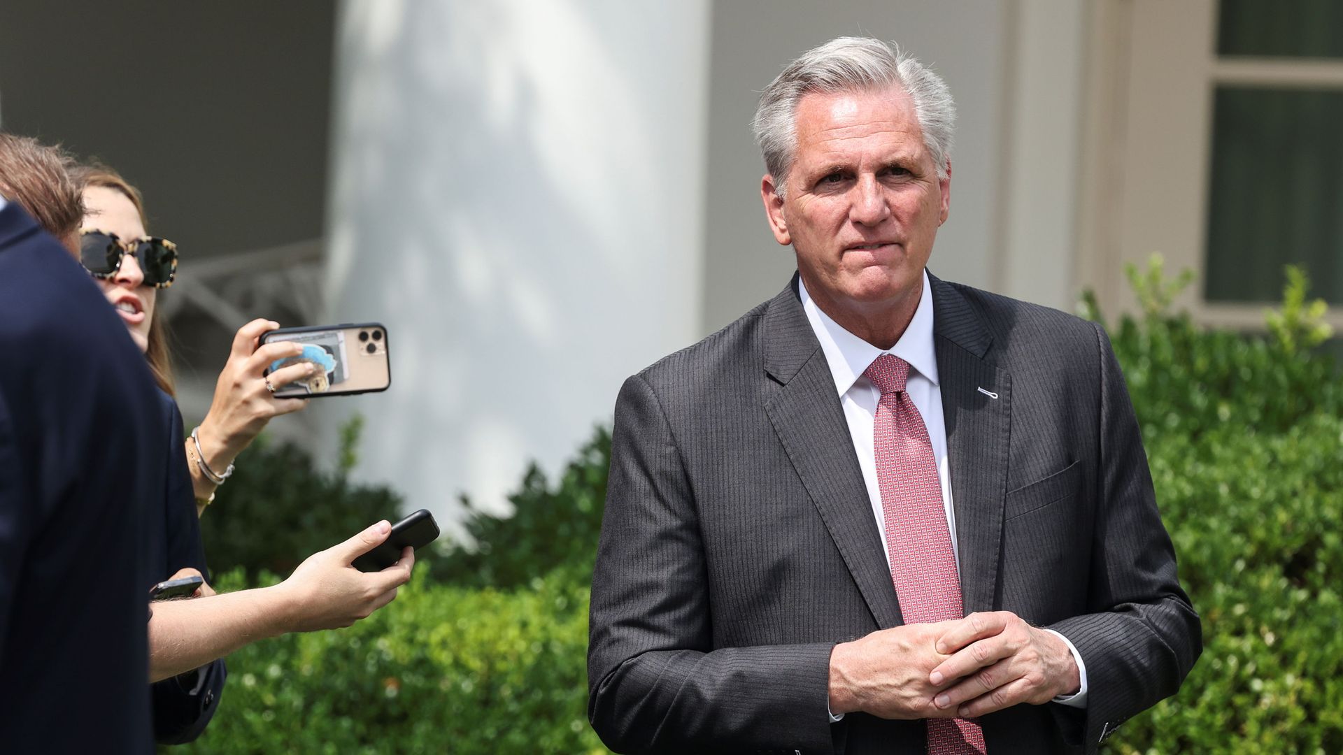 U.S. House Minority Leader Kevin McCarthy (R-CA) arrives for an event to celebrate the 31st anniversary of the Americans with Disabilities Act (ADA) in the White House Rose Garden in Washington, U.S., July 26, 2021 U.S. House Minority Leader Kevin McCarthy (R-CA) arrives for an event to celebrate the 31st anniversary of the Americans with Disabilities Act (ADA) in the White House Rose Garden in Washington, U.S., July 26, 2021 - Sputnik International, 1920, 26.07.2021