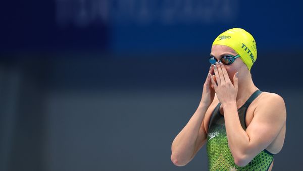 Tokyo 2020 Olympics - Swimming - Women's 200m Freestyle - Heats - Tokyo Aquatics Centre - Tokyo, Japan - July 26, 2021. Ariarne Titmus of Australia before the event  - Sputnik International