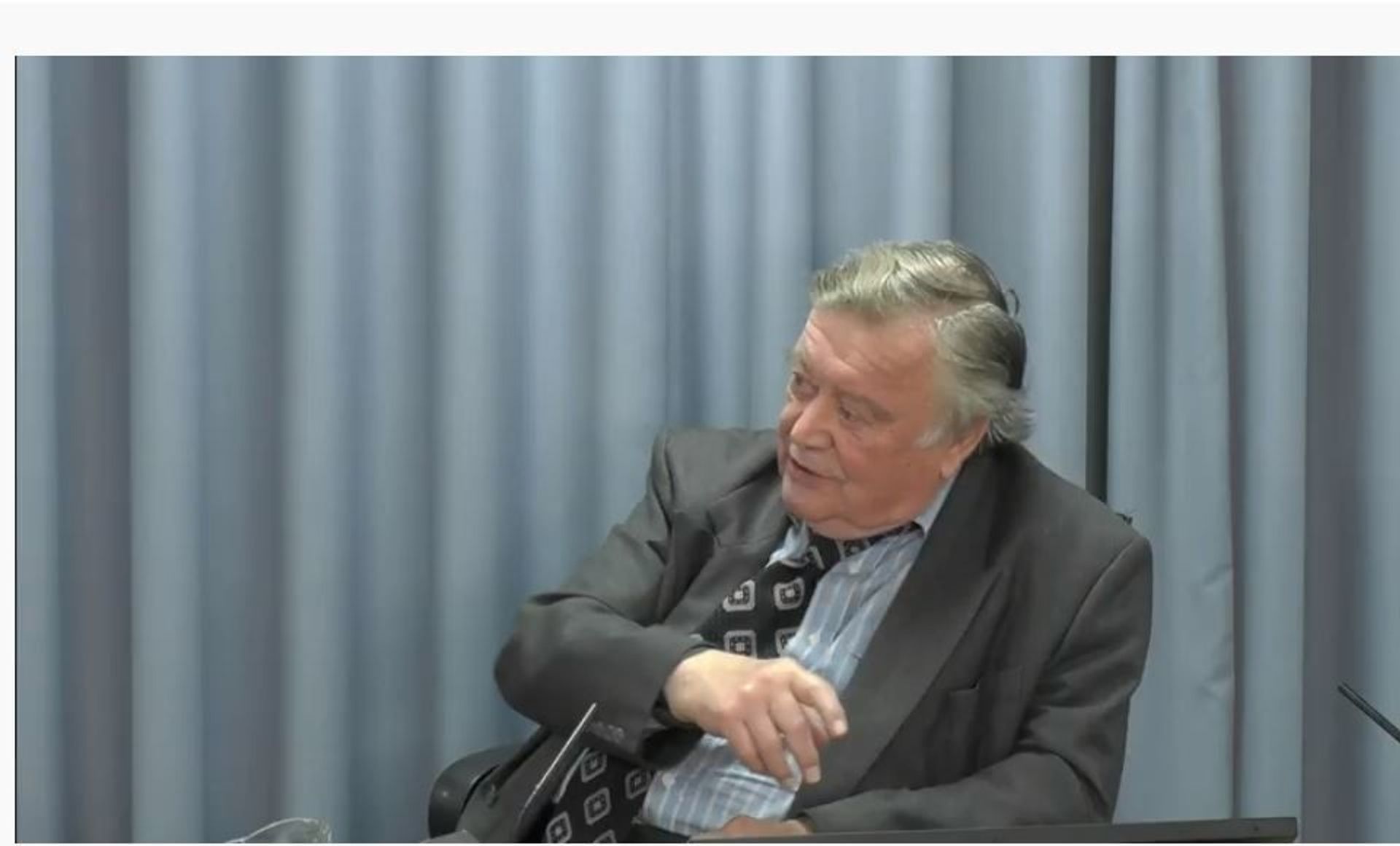 Kenneth Clarke, now known as Lord Clarke of Nottingham, gives evidence to the Infected Blood Inquiry - Sputnik International, 1920, 07.09.2021