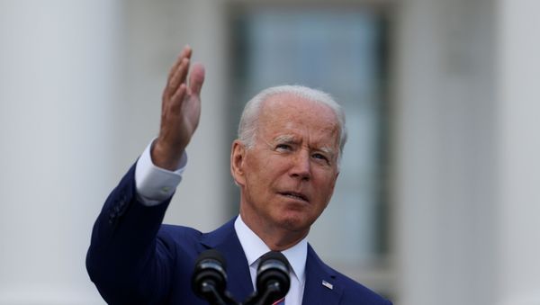 U.S. President Joe Biden delivers remarks at the White House at a celebration of Independence Day in Washington, U.S., July 4, 2021. U.S. President Joe Biden delivers remarks at the White House at a celebration of Independence Day in Washington, U.S., July 4, 2021. - Sputnik International