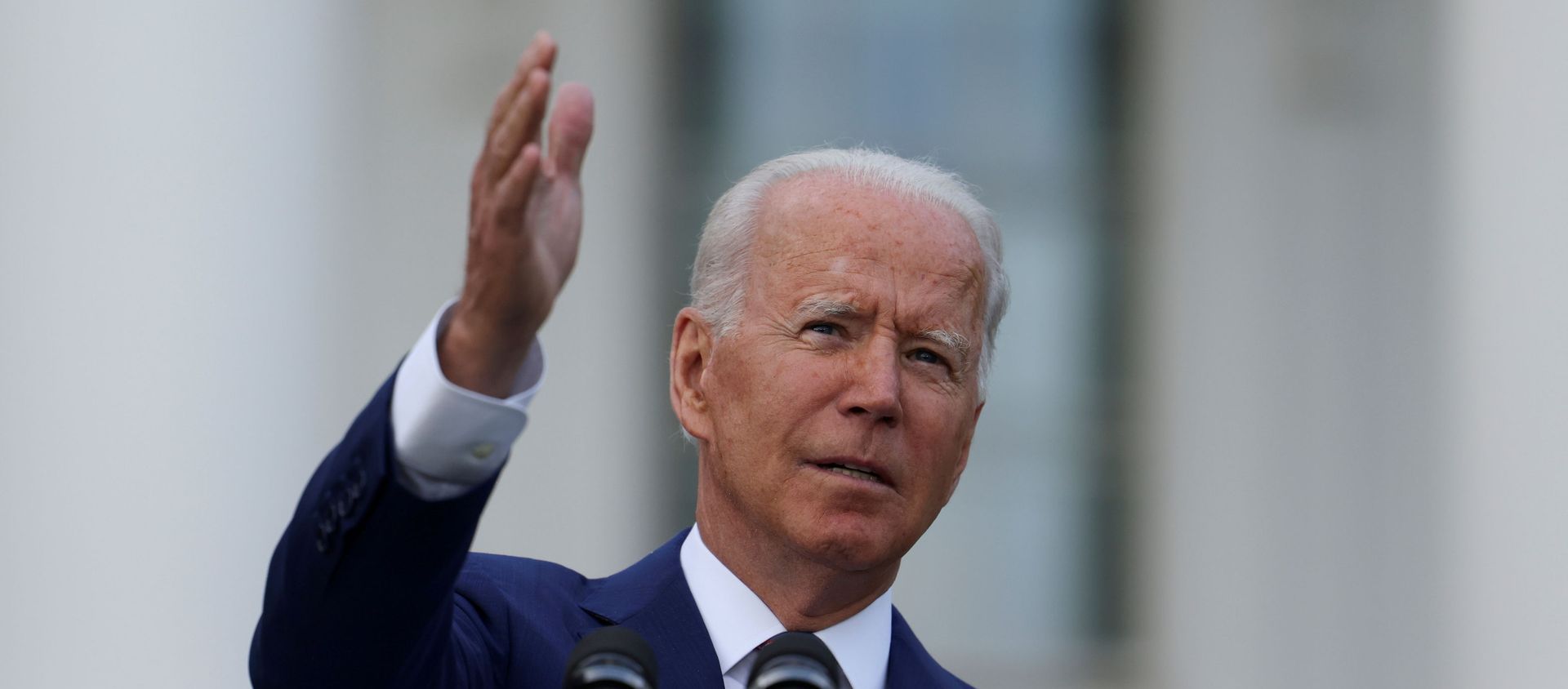U.S. President Joe Biden delivers remarks at the White House at a celebration of Independence Day in Washington, U.S., July 4, 2021. - Sputnik International, 1920, 04.09.2021