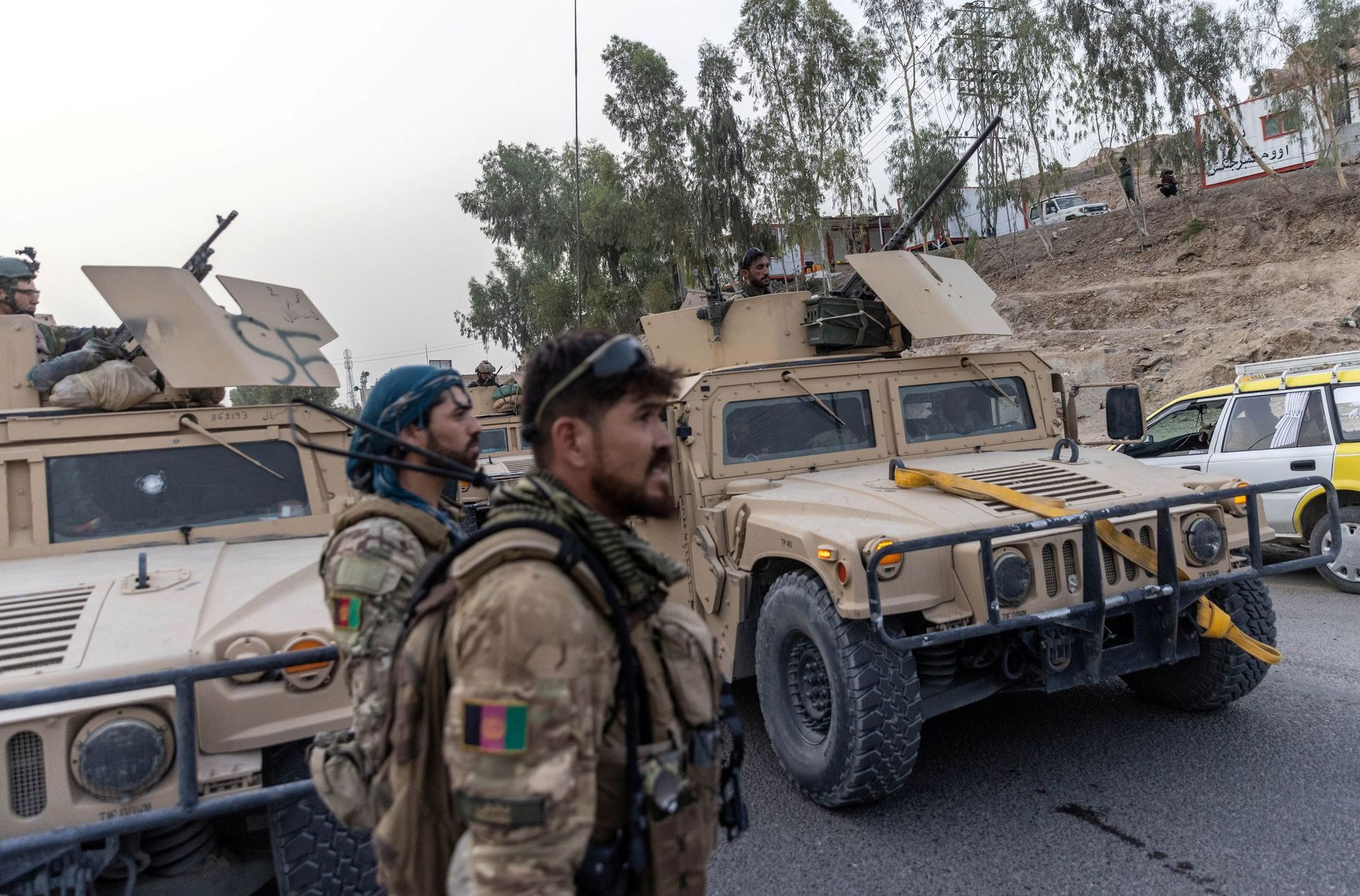 A convoy of Afghan Special Forces is seen during the rescue mission of a policeman besieged at a check post surrounded by Taliban, in Kandahar province, Afghanistan, July 13, 2021 A convoy of Afghan Special Forces is seen during the rescue mission of a policeman besieged at a check post surrounded by Taliban, in Kandahar province, Afghanistan, July 13, 2021 - Sputnik International, 1920, 07.09.2021