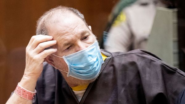 Harvey Weinstein, who was extradited from New York to Los Angeles to face sex-related charges, listens in court during a pre-trial hearing, in Los Angeles, California, U.S., July 29, 2021. Harvey Weinstein, who was extradited from New York to Los Angeles to face sex-related charges, listens in court during a pre-trial hearing, in Los Angeles, California, U.S., July 29, 2021. - Sputnik International