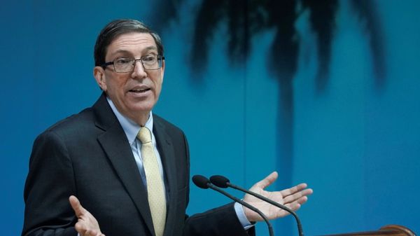 Cuba's Foreign Minister Bruno Rodriguez speaks during a news conference in Havana, Cuba, July 22, 2021. Cuba's Foreign Minister Bruno Rodriguez speaks during a news conference in Havana, Cuba, July 22, 2021. - Sputnik International