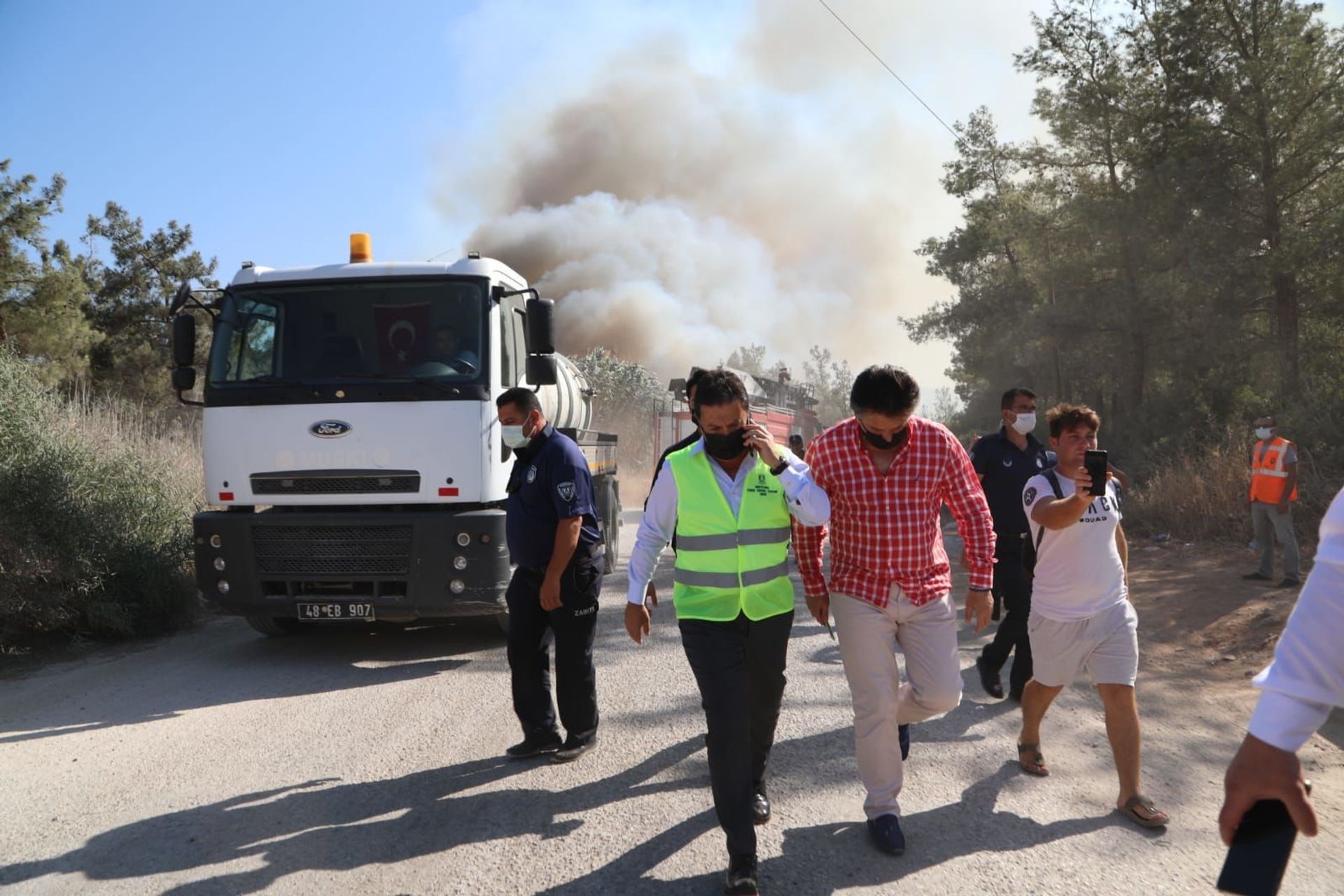 wildfire in the Turkish city of Bodrum - Sputnik International, 1920, 07.09.2021