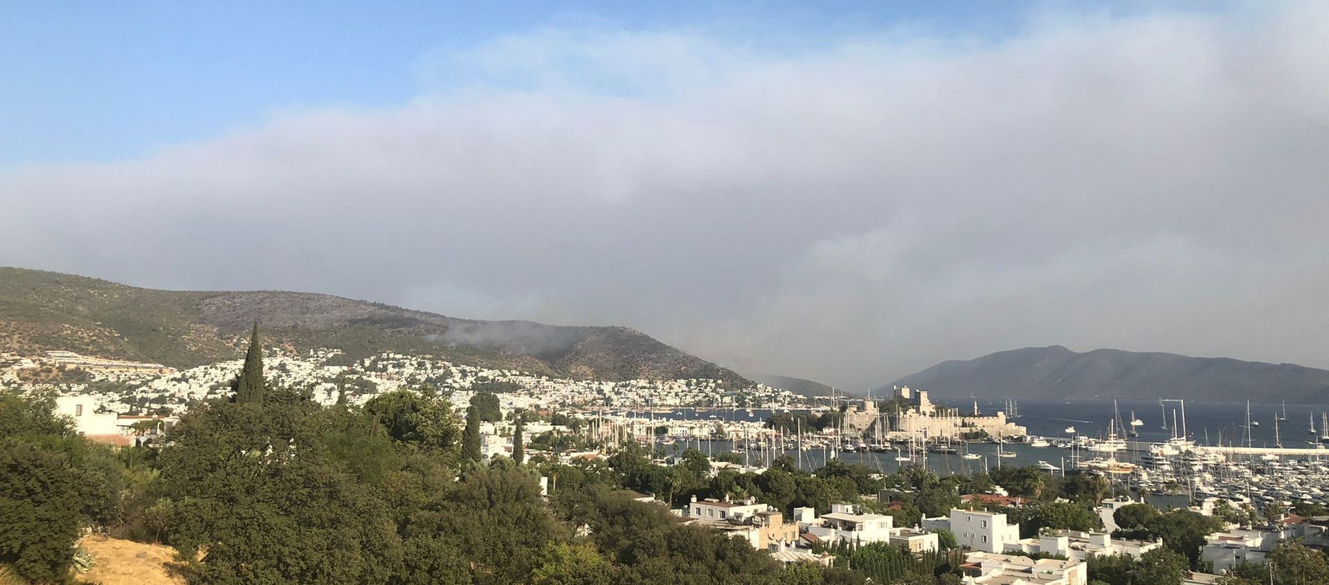 fire in Bodrum - Sputnik International, 1920, 31.07.2021