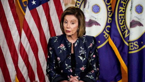 House Speaker Nancy Pelosi (D-CA) holds her weekly news conference with Capitol Hill reporters at the Capitol in Washington, DC, 22 July 2021. REUTERS/Elizabeth Frantz - Sputnik International