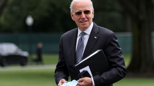 U.S. President Joe Biden arrives from Camp David via the Marine One helicopter at the White House in Washington, U.S. August 2, 2021. - Sputnik International