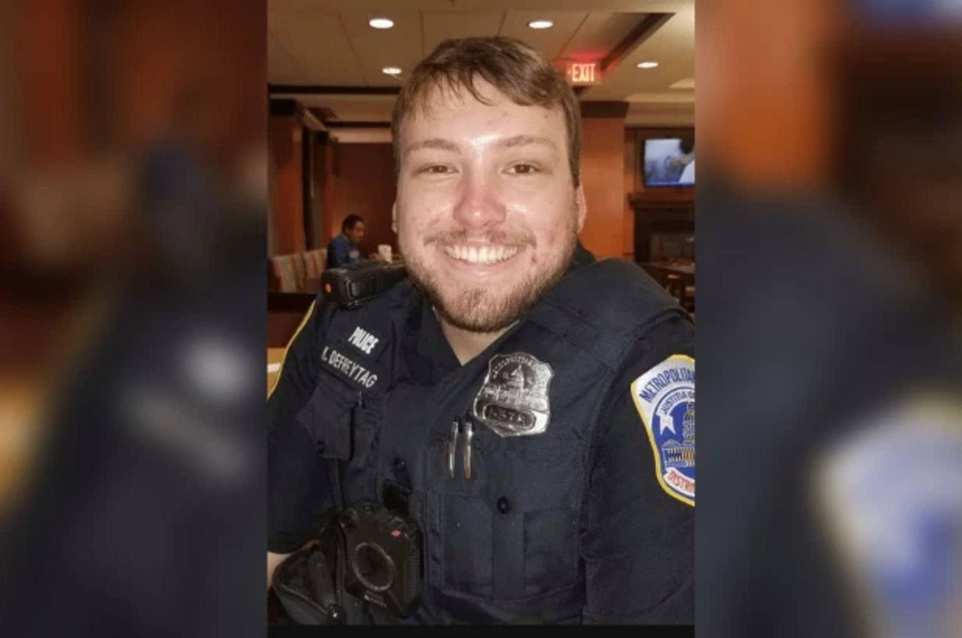 Metropolitan Police Officer Kyle DeFreytag. - Sputnik International, 1920, 03.08.2021