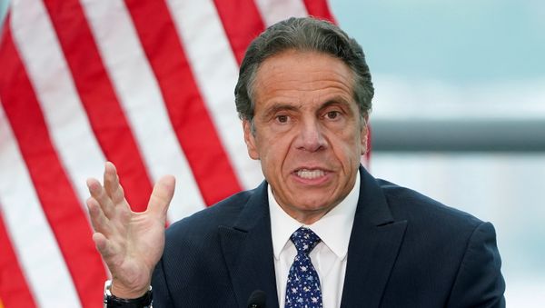 New York Governor Andrew Cuomo gives a press conference in the Manhattan borough of New York City, New York, U.S., June 2, 2021 - Sputnik International