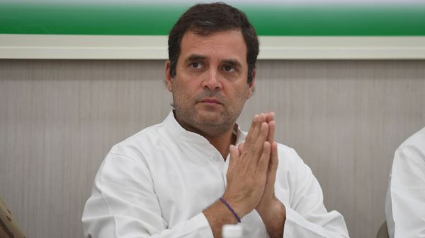 Indian National Congress Party president Rahul Gandhi gestures during a Congress Working Committee (CWC) meeting in New Delhi on May 25, 2019. - Sputnik International