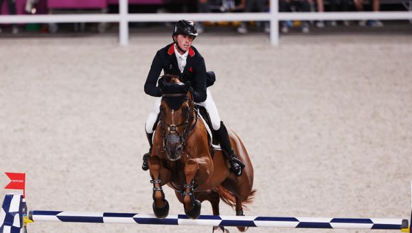 Tokyo 2020 Olympics - Equestrian - Jumping - Individual - Final - Equestrian Park - Tokyo, Japan - August 4, 2021. Ben Maher of Britain on his horse Explosion W competes - Sputnik International