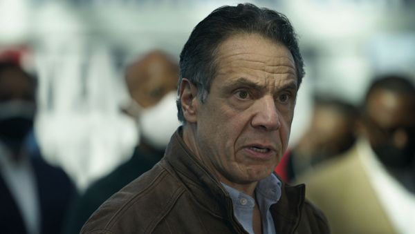 New York Governor Andrew Cuomo speaks at a vaccination site on March 8, 2021, in New York. ( New York Governor Andrew Cuomo speaks at a vaccination site on March 8, 2021, in New York. ( - Sputnik International