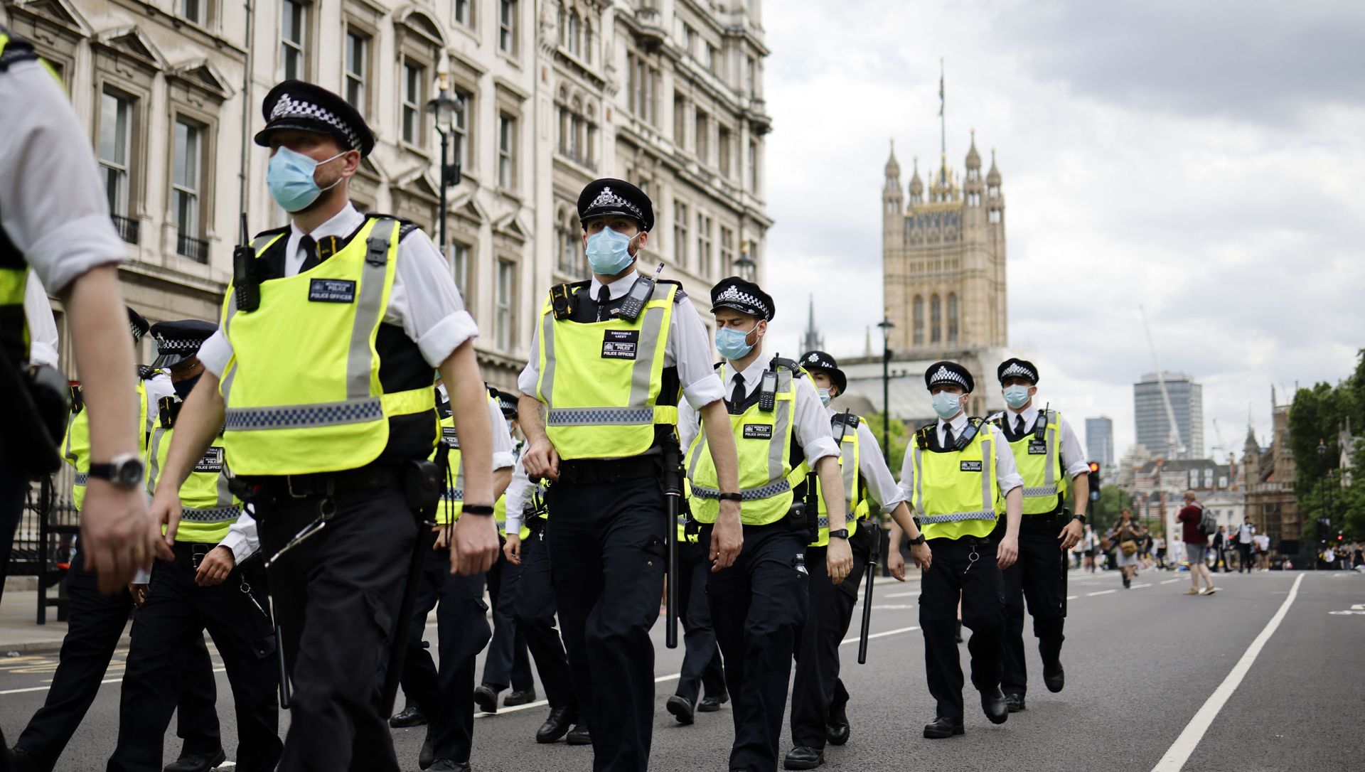 London police officers patrol the streets of Westminster. File photo  - Sputnik International, 1920, 08.08.2021