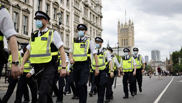 London police officers patrol the streets of Westminster. File photo London police officers patrol the streets of Westminster. File photo - Sputnik International