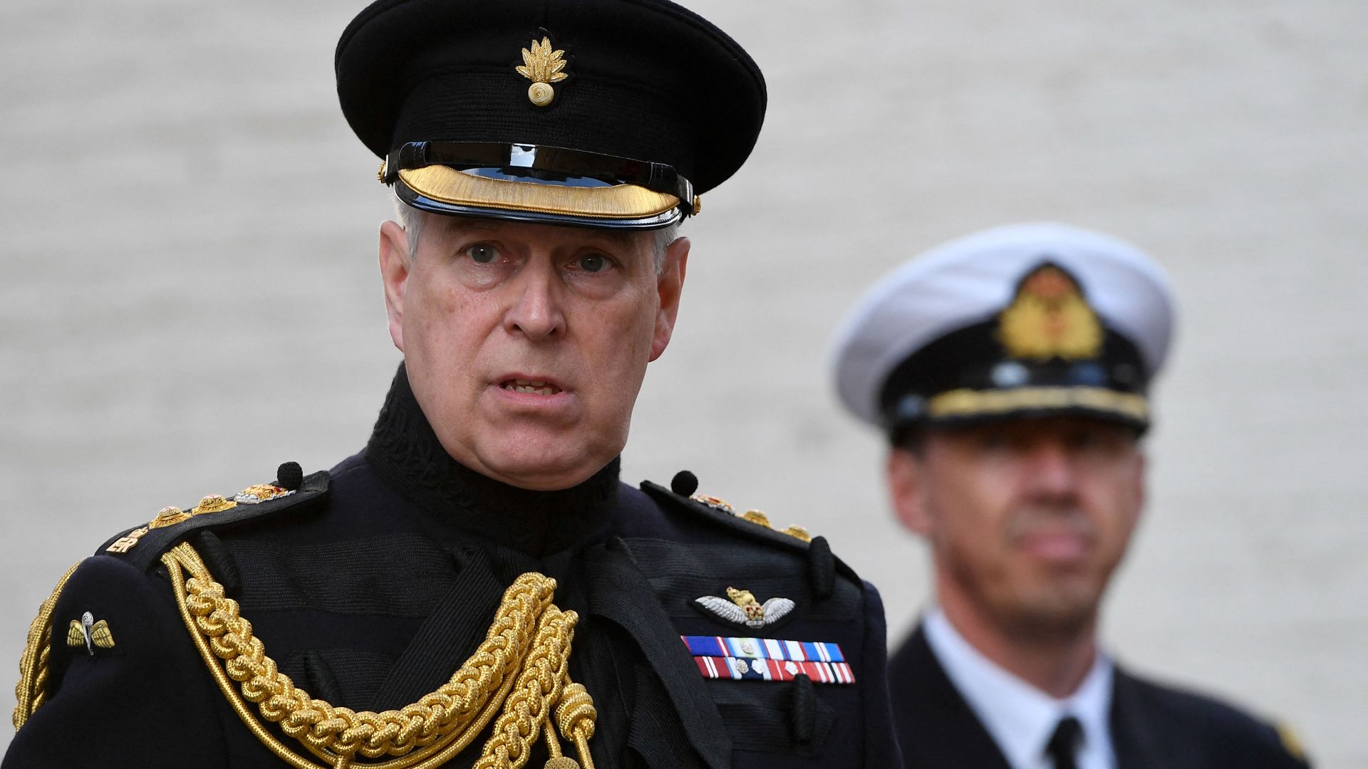 Britain's Prince Andrew, Duke of York, attends a ceremony commemorating the 75th anniversary of the liberation of Bruges on September 7, 2019 in Bruges - Sputnik International, 1920, 12.04.2022