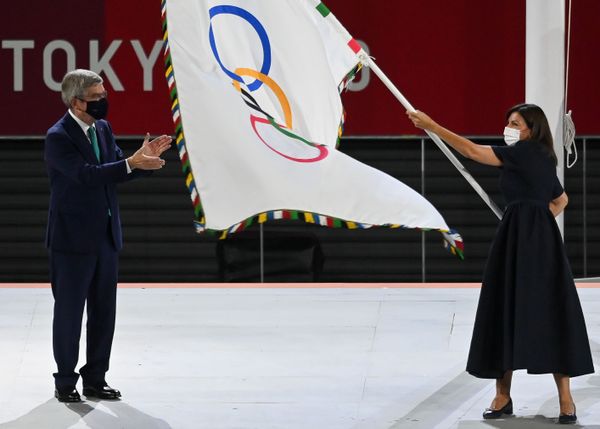 President of the International Olympic Committee Thomas Bach attends the 32nd Summer Olympic Games closing ceremony. - Sputnik International