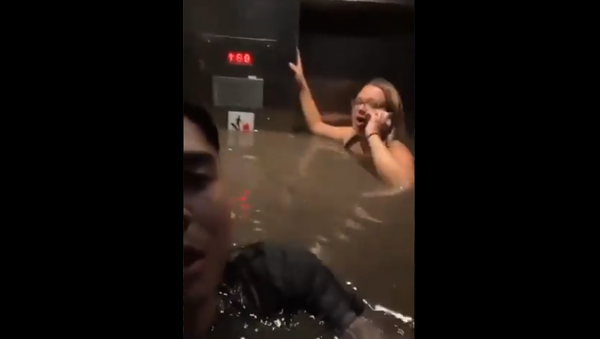 Trapped in the elevator - Sputnik International