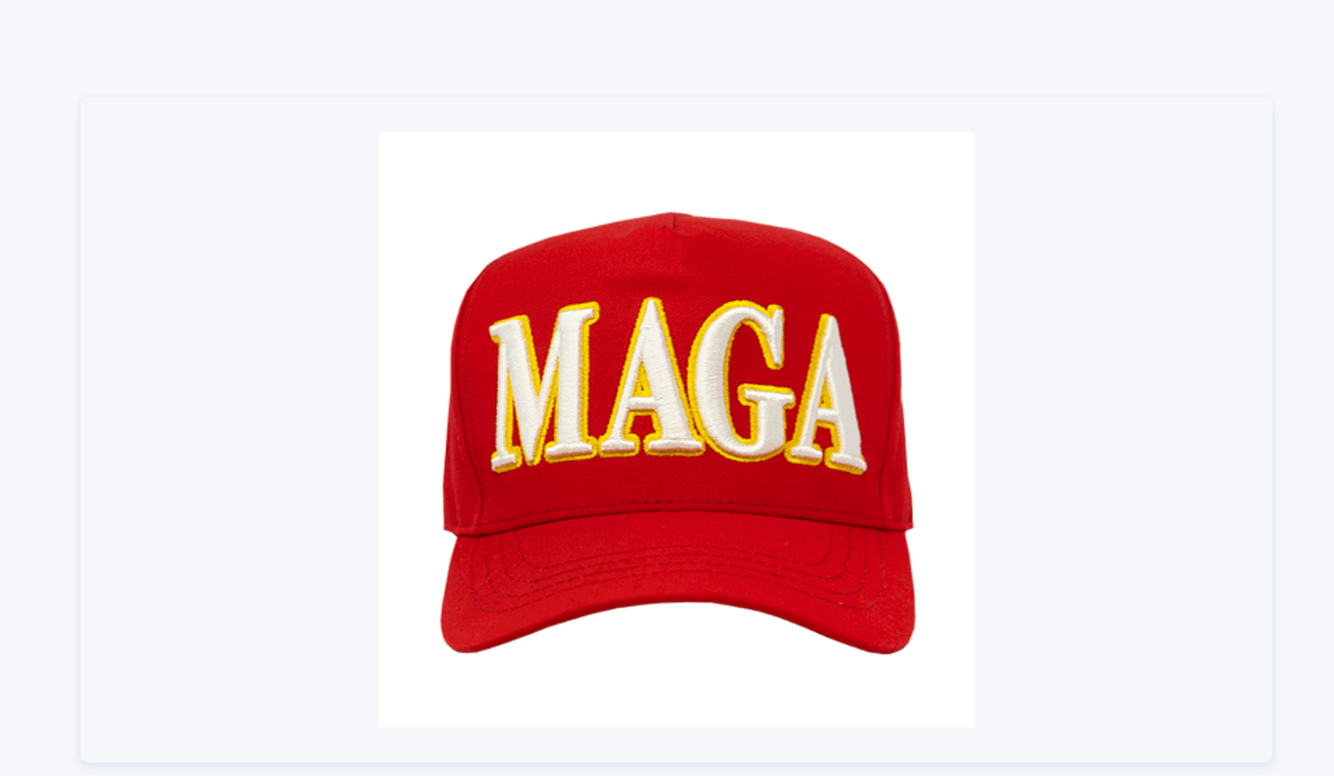 Screenshot of a 'Special Edition' MAGA hat from the Trump website - Sputnik International, 1920, 07.09.2021
