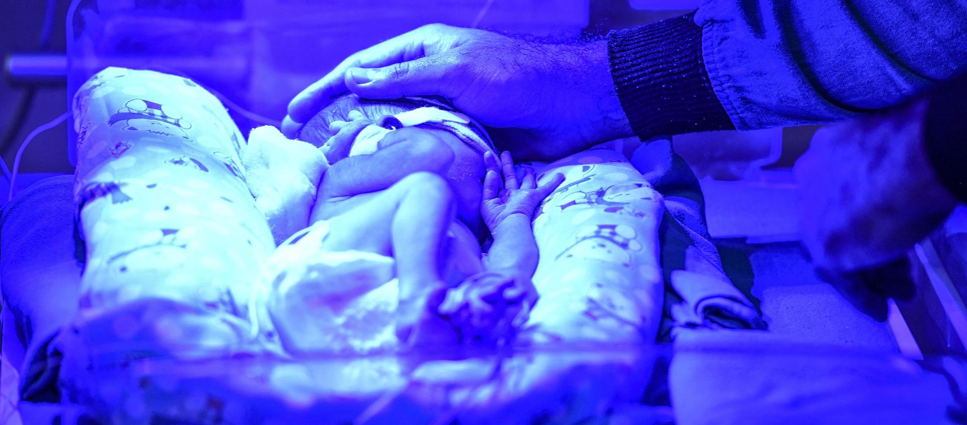 In this photo taken on October 18, 2019, neonatologist Sankalp Dudeja checks a premature newborn baby at the Neonatal Intensive Care Unit (NICU) in Sitaram Bhartia hospital in New Delhi In this photo taken on October 18, 2019, neonatologist Sankalp Dudeja checks a premature newborn baby at the Neonatal Intensive Care Unit (NICU) in Sitaram Bhartia hospital in New Delhi - Sputnik International, 1920, 20.08.2021