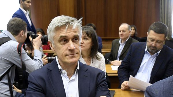 US investor Michael Calvey, the head of investment company Baring Vostok, detained on fraud charges, attends an appeal hearing over the extention of his house arrest in Moscow on February 10, 2020. - Sputnik International