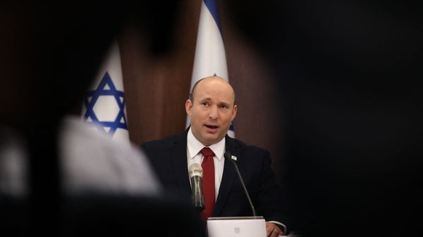 Israel's Prime Minister Naftali Bennett attends the weekly cabinet meeting in Jerusalem on August 1, 2021.  - Sputnik International