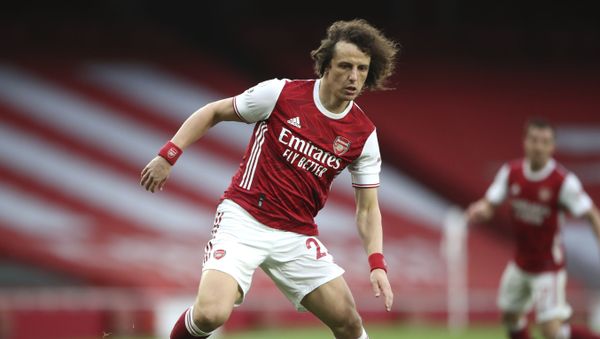 Arsenal's David Luiz during the English Premier League soccer match between Arsenal and Spurs at the Emirates stadium in London, England, on Sunday, 14 March 2021. Arsenal's David Luiz during the English Premier League soccer match between Arsenal and Spurs at the Emirates stadium in London, England, on Sunday, 14 March 2021. - Sputnik International