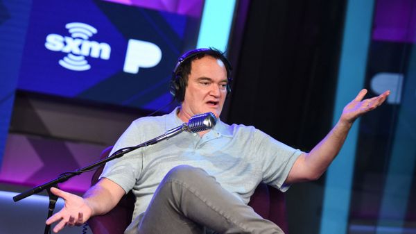 Quentin Tarantino visits The SiriusXM Hollywood Studios in Los Angeles on June 30, 2021 in Los Angeles, California. - Sputnik International