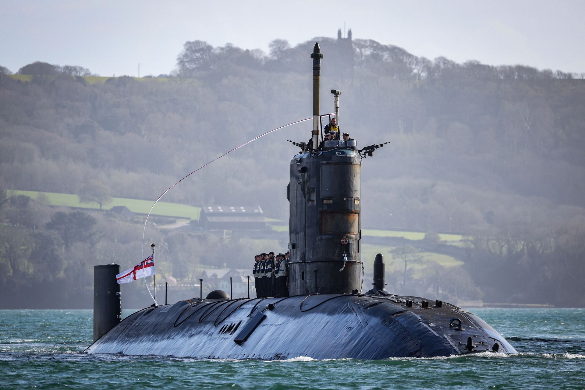 HMS Trenchant sailed into Devonport for the last time today before being de-commissioned later this year. - Sputnik International, 1920, 07.09.2021