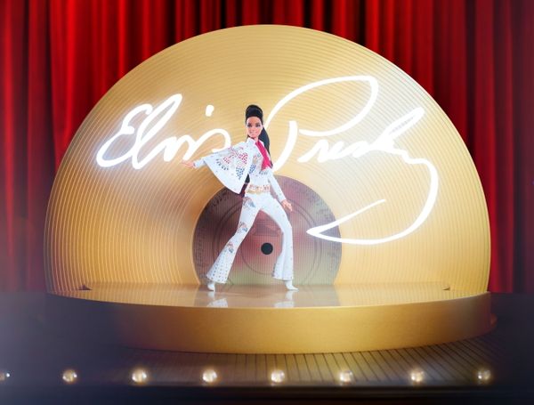 A special edition Elvis Barbie doll is seen in this picture obtained by Reuters on 10 August 2021.  - Sputnik International