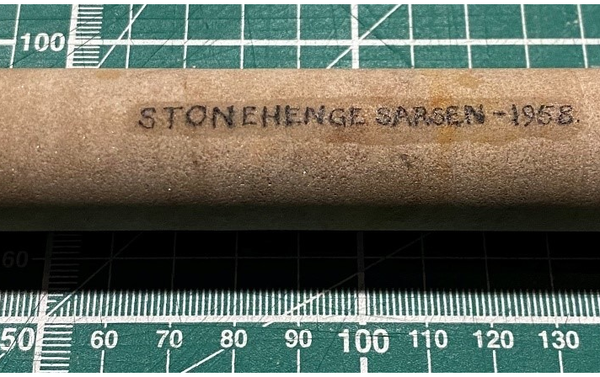 The Salisbury Museum Core from Stone 58 at Stonehenge. The Salisbury Museum Core from Stone 58 at Stonehenge. - Sputnik International