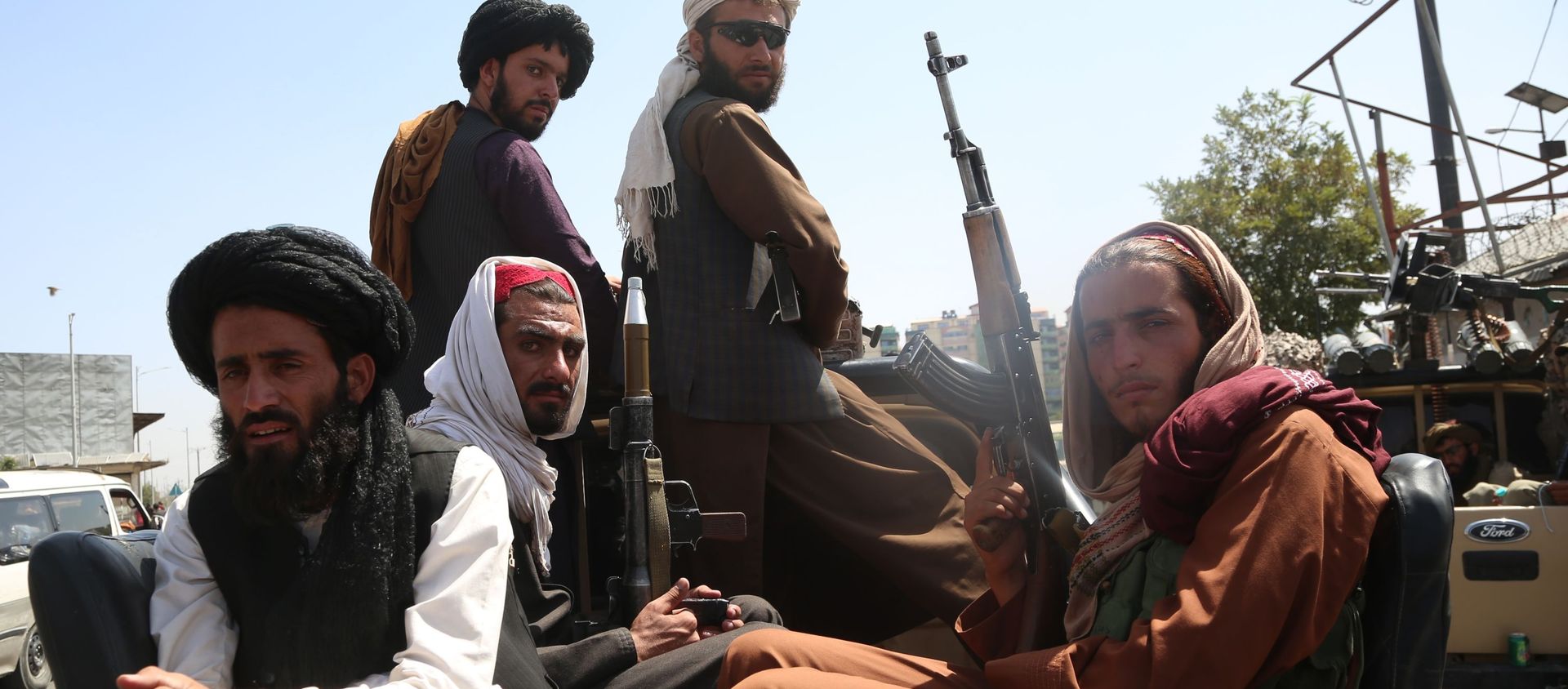 Taliban fighters in Kabul, Afghanistan, 16 August 2021 Taliban fighters in Kabul, Afghanistan, 16 August 2021 - Sputnik International, 1920, 17.08.2021