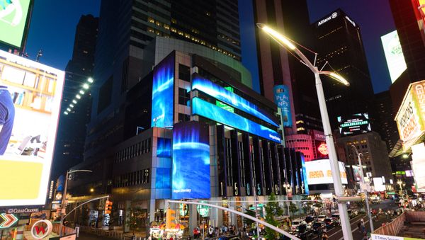 A view of the exterior of The Morgan Stanley Headquarters at 1585 Broadway in Times Square in New York City, July, 2021.  - Sputnik International
