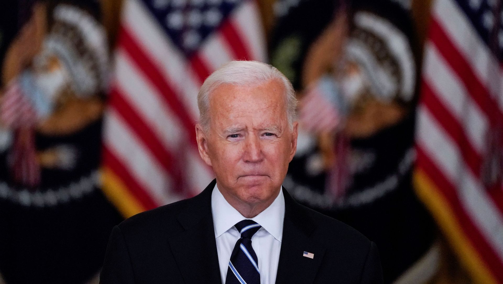 US President Biden speaks about the coronavirus response and vaccination programme at the White House in Washington US President Biden speaks about the coronavirus response and vaccination programme at the White House in Washington - Sputnik International, 1920, 21.08.2021