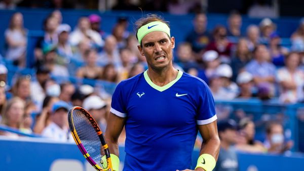 Rafael Nadal of Spain reacts during the Citi Open at Rock Creek Park Tennis Center Rafael Nadal of Spain reacts during the Citi Open at Rock Creek Park Tennis Center - Sputnik International