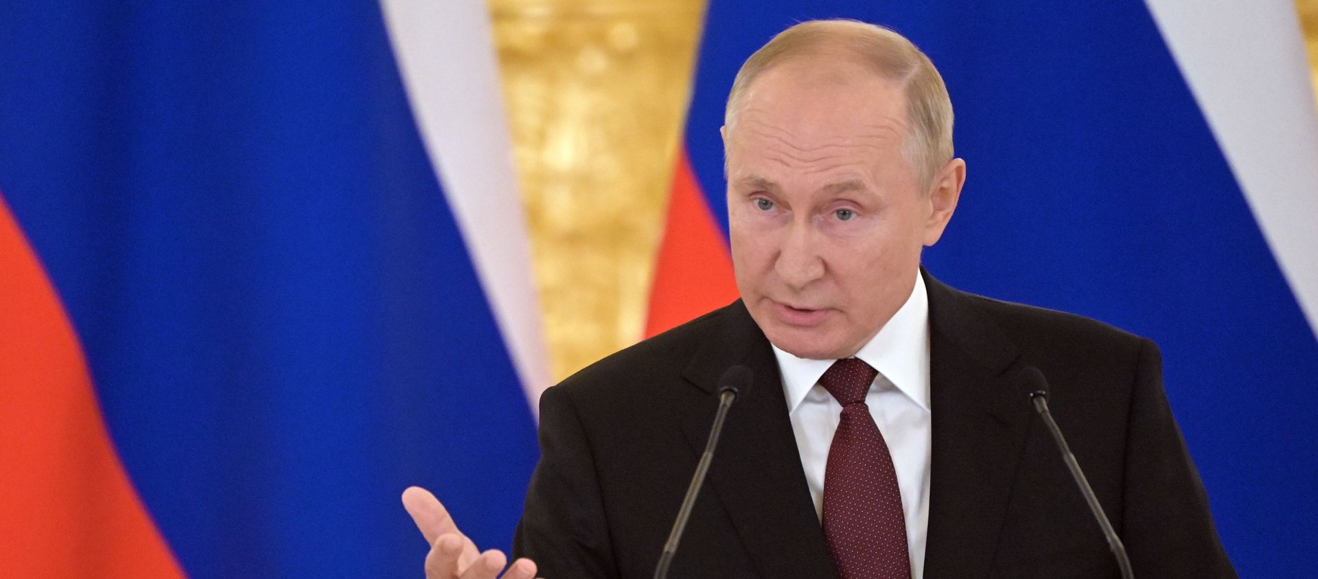 Russian President Vladimir Putin during a joint press conference with German Chancellor Angela Merkel, 20 August 2021 Russian President Vladimir Putin during a joint press conference with German Chancellor Angela Merkel, 20 August 2021 - Sputnik International, 1920, 20.08.2021