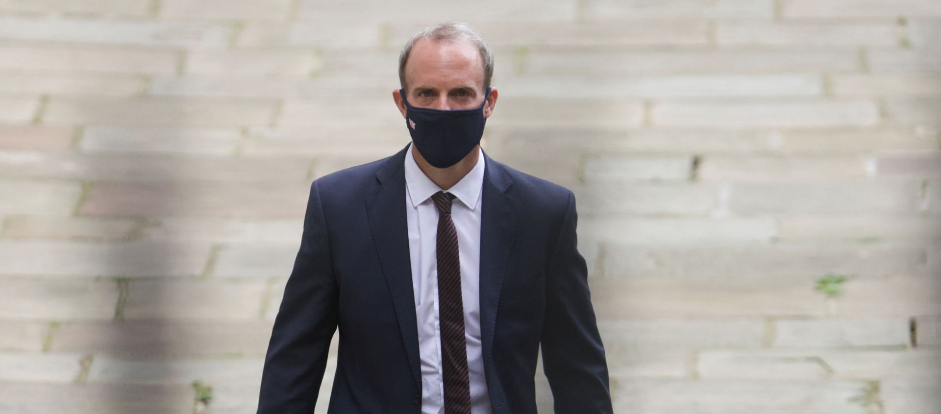 Britain's Foreign Secretary Dominic Raab walks outside Downing Street, in London, Britain, August 16, 2021 Britain's Foreign Secretary Dominic Raab walks outside Downing Street, in London, Britain, August 16, 2021 - Sputnik International, 1920, 22.08.2021