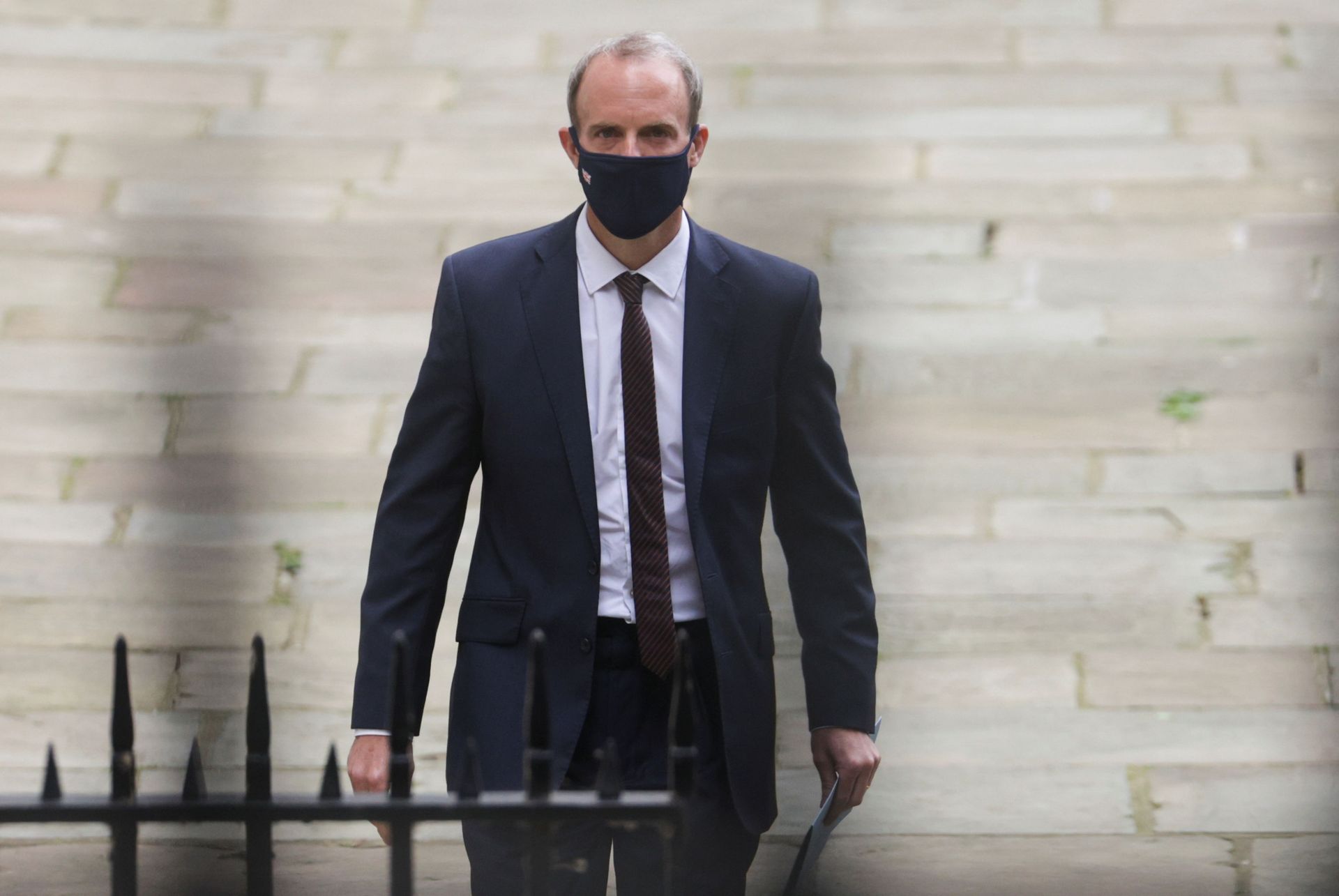 Britain's Foreign Secretary Dominic Raab walks outside Downing Street, in London, Britain, August 16, 2021 - Sputnik International, 1920, 07.09.2021