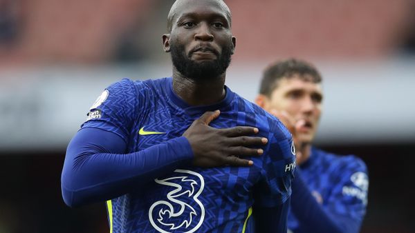 Soccer Football - Premier League - Arsenal v Chelsea - Emirates Stadium, London, Britain - August 22, 2021 Chelsea's Romelu Lukaku celebrates after the match Soccer Football - Premier League - Arsenal v Chelsea - Emirates Stadium, London, Britain - August 22, 2021 Chelsea's Romelu Lukaku celebrates after the match - Sputnik International