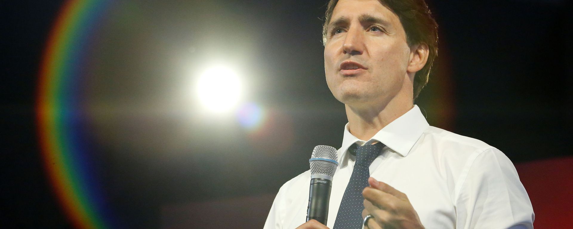 Canada's Prime Minister Justin Trudeau speaks during a virtual town hall with Liberal candidates after announcing a federal election, in Ottawa, Ontario, Canada - Sputnik International, 1920, 08.02.2022