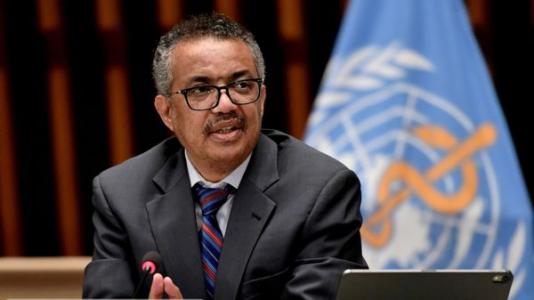 World Health Organization (WHO) Director-General Tedros Adhanom Ghebreyesus attends a news conference in Geneva Switzerland July 3, 2020.  - Sputnik International