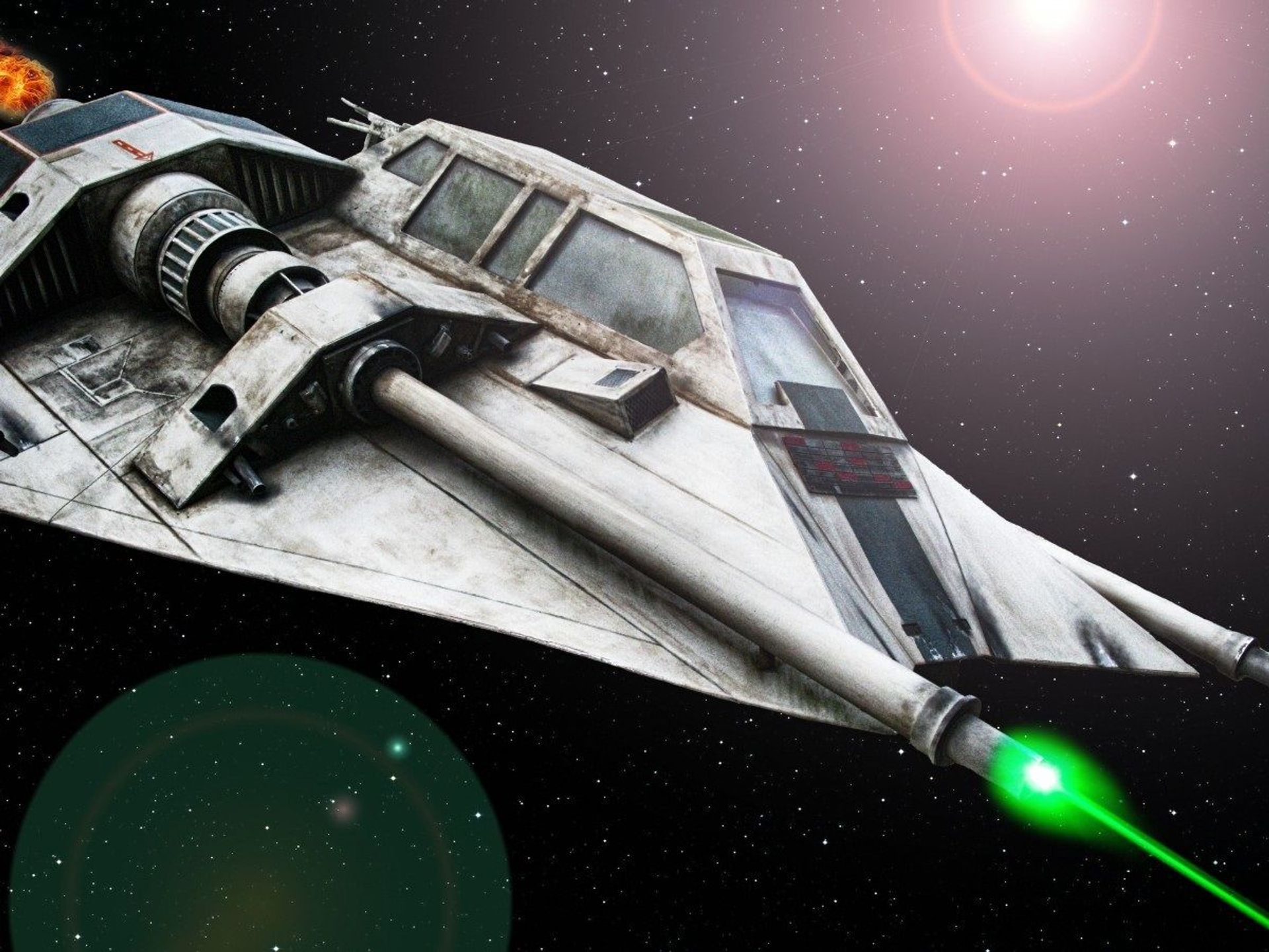 Space ship laser - Sputnik International, 1920, 07.09.2021