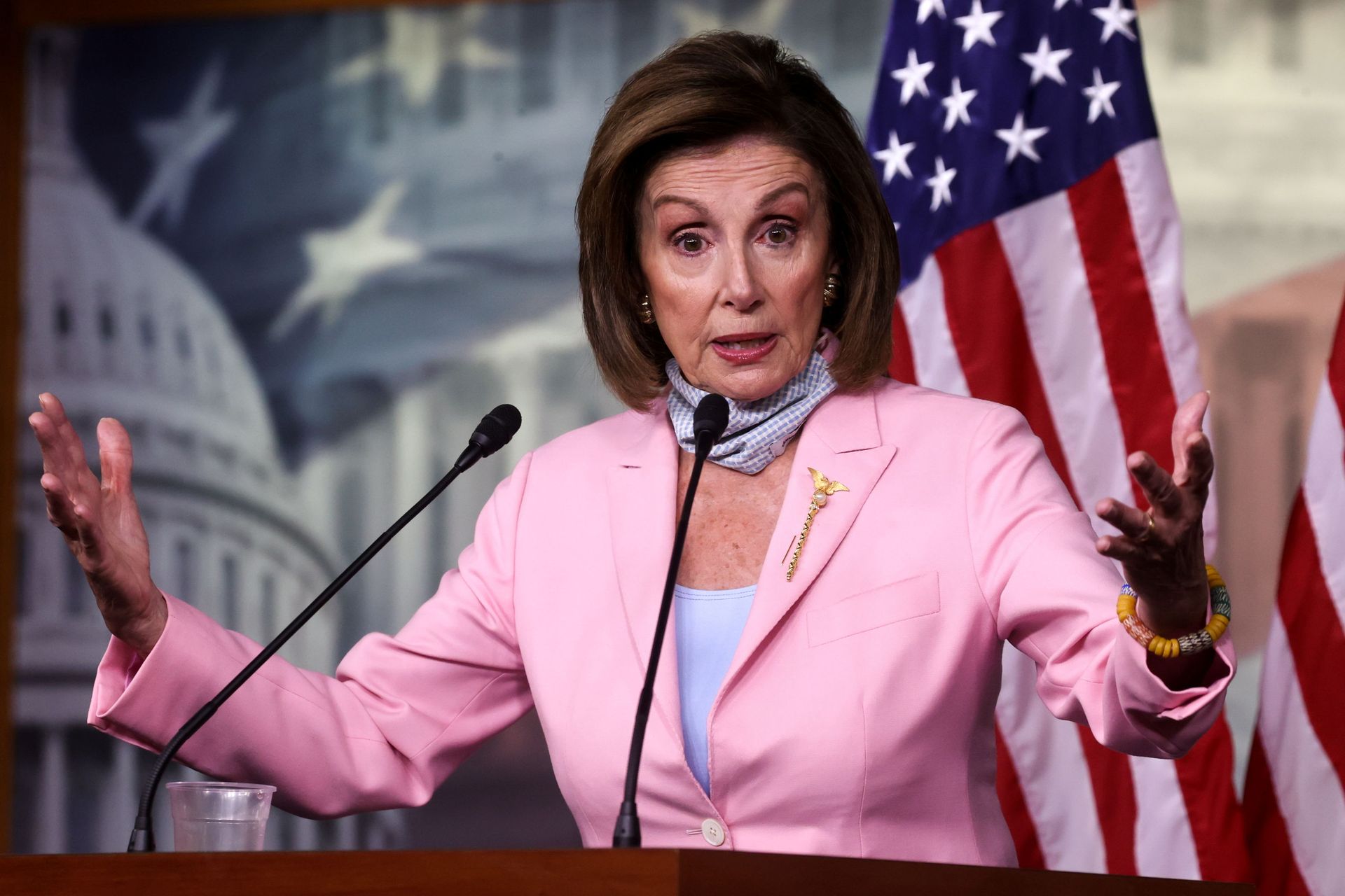 U.S. House Speaker Pelosi holds a news conference at the U.S. Capitol in Washington - Sputnik International, 1920, 23.09.2021