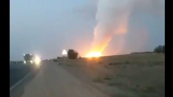 Blast at ammunition depot in Kazakhstan, 26 August 2021 - Sputnik International